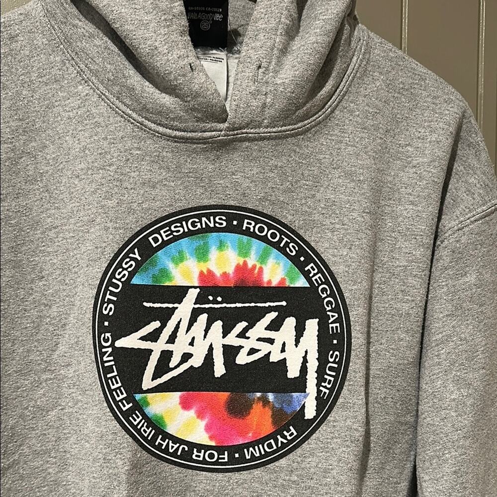 STUSSY Roots Reggae Hoodie M - Picture 2 of 5
